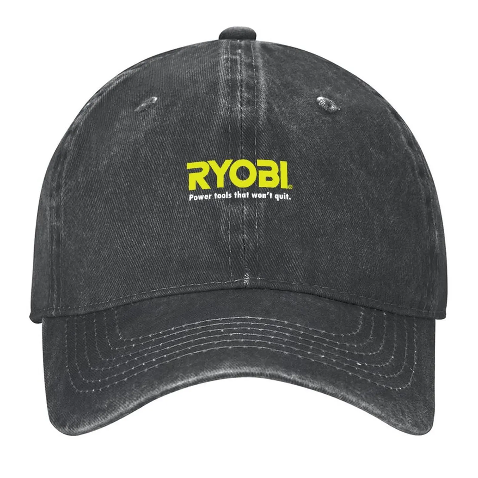 

POWER TOOLS - "RYOBI"LOGO Classic T-Shirt Baseball Cap Luxury Brand fishing hat hats for men Man Women's