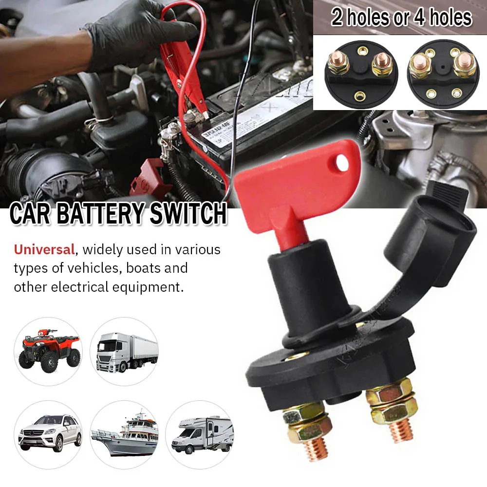 

AD 12 В ключ изолятора аккумулятора разъединитель отключения главного аварии автомобиля модифицированный автомобильный выключатель питания автомобильный аккумулятор выключатель питания для грузовика