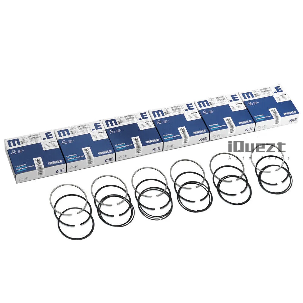 

6x Piston Rings Set 11257561848 Φ82mm for BMW N52B25 E90 E92 E60 E61 323i 325i 525i X3 2.5L 2497CC L6