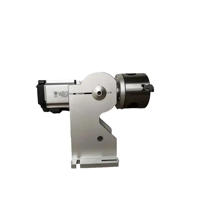 Rotary Axis 20w 30w Fiber Laser Marking Machine High Quality Laser Marking Rotary Device Rotary Table