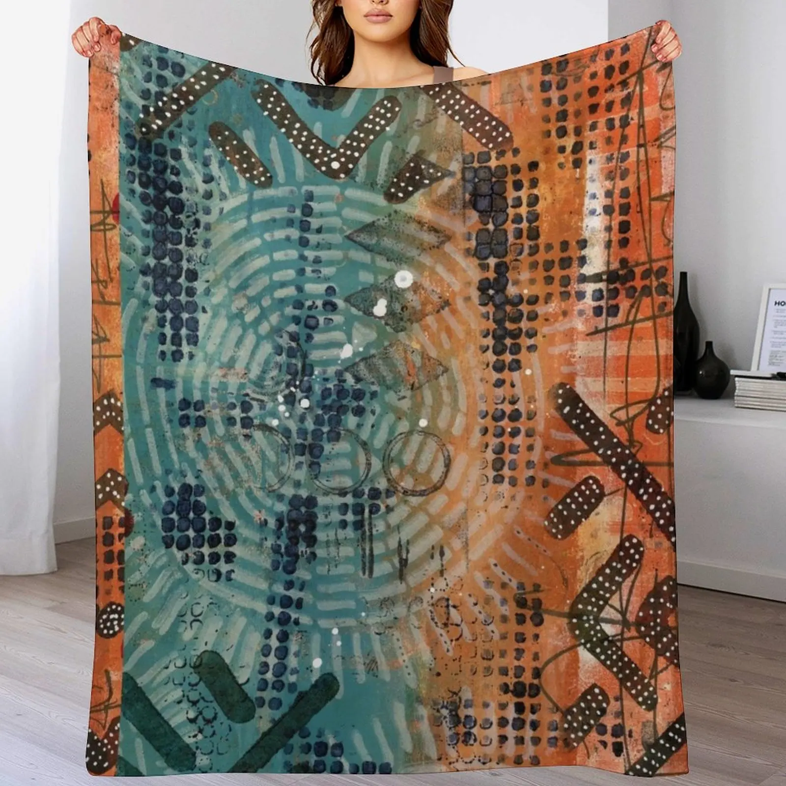 Ancient Language 15 Throw Blanket Summer Luxury St Blankets