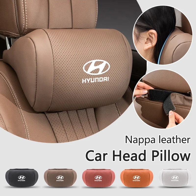 Auto-Kopfstütze, Sitz-Nackenstütze, bequemes Nackenkissen für Hyundai i30, Tucson, Accent, Hyundai i20, ix35, Innenraum-Autozubehör