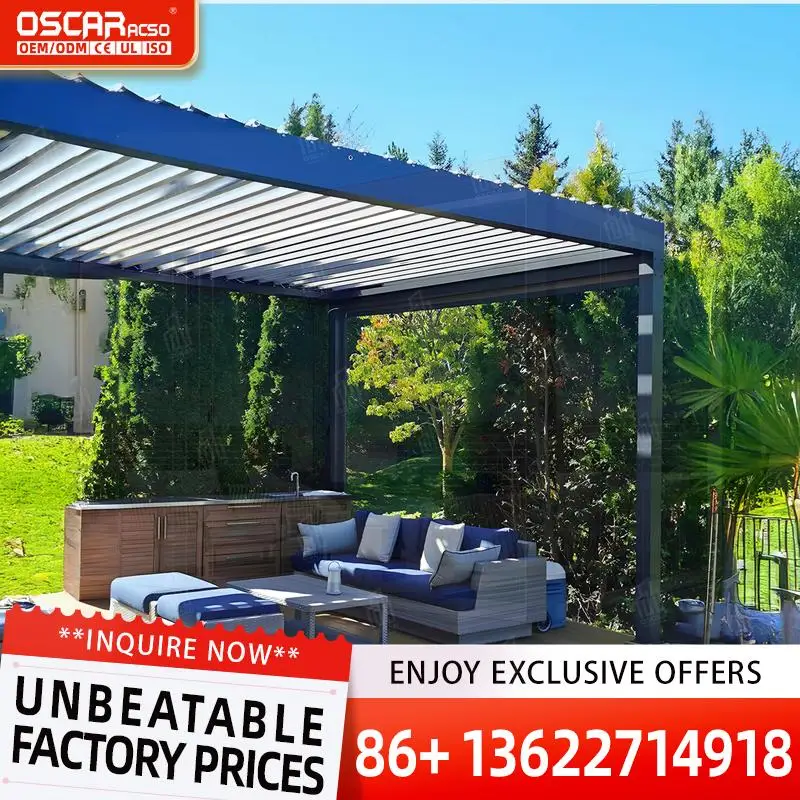 Motorized Louvre Ga… - image