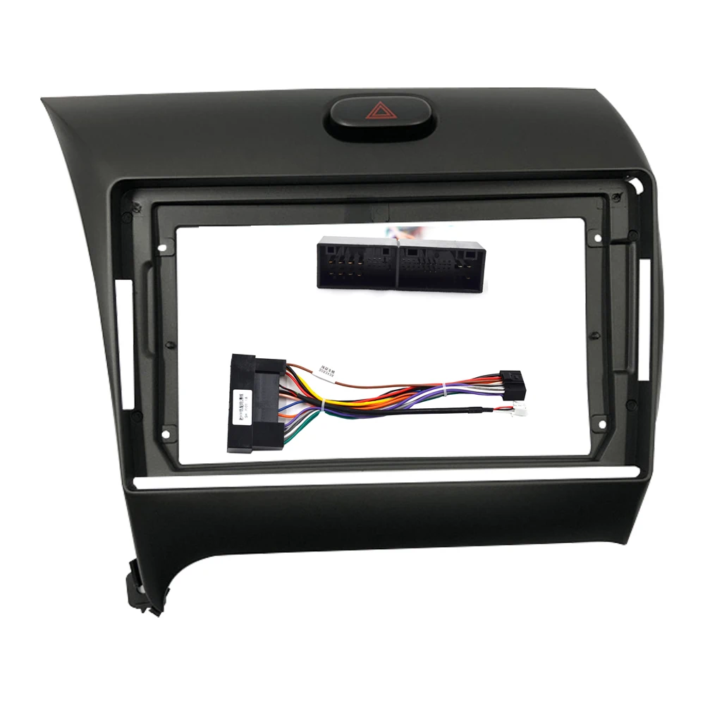 9 Inch Car Fascia Frame Adapter Android Radio Audio Dash Fitting Panel Kit For Kia K3 Cerato Forte 2013-2018