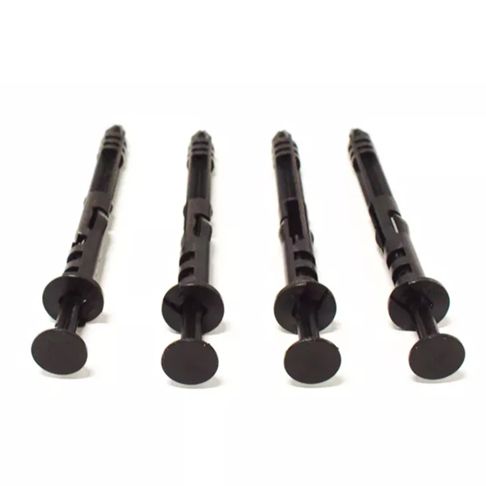 4PCS LOC Shield Pins For A6 For Q5 80A512182 Black ABS Bumper Fastener Clip Car Exterior Trim Retainer Replacement Accessories