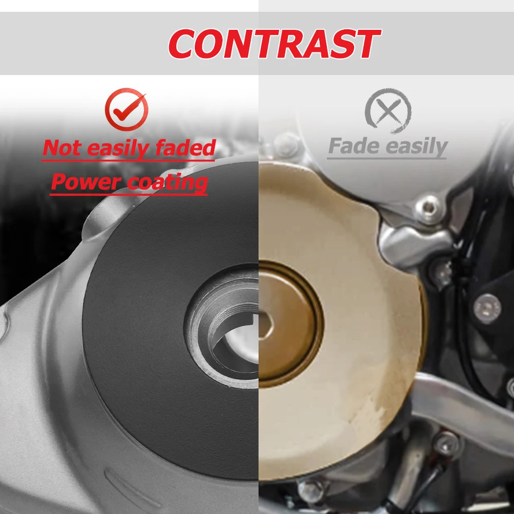 For Suzuki DR200S DR 200 S 2015-2020 DR200SE 1996-2013 Motorcycle Engine Ignition Clutch Cover Case Guards Protector Aluminium