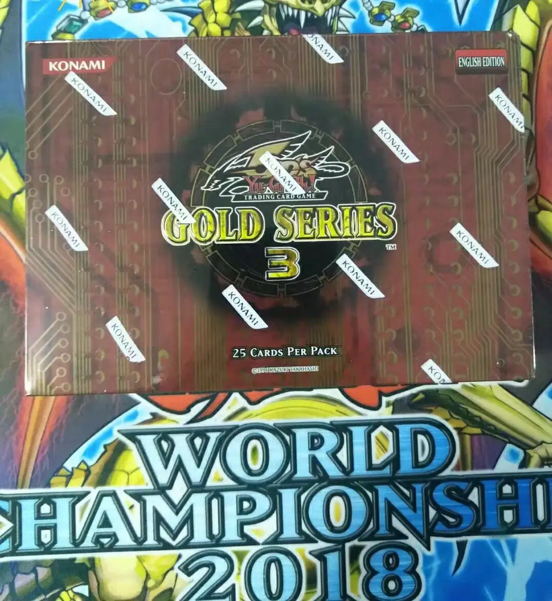 Yugioh Master Duel Monsters TCG Gold Series 3 GLD3 English Collection Sealed Booster Box