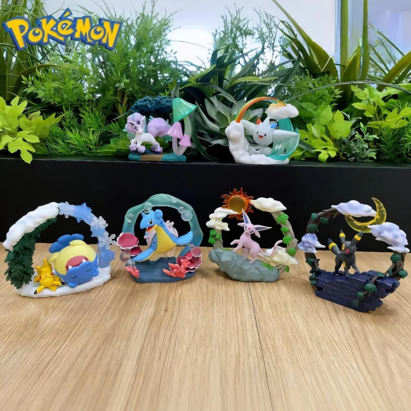 Figurine Pokémon Circulaire, Ibrahimaccueilli c, Dragon Poké Dex, Cadeau Authentique, Soleil et Lune, En Stock