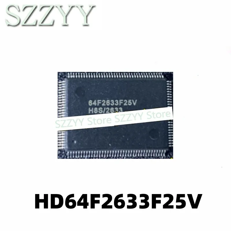 5PCS HD64F2633F25V HD64F2633F25 64F2633F25V QFP128 chip mount IC