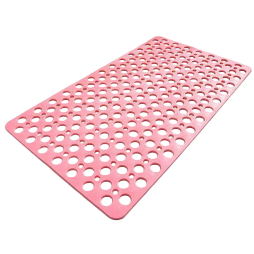 TPE Bathtub Mat Designed for Slip Prevention and Efficient Drainage Through Open Pore Structure and Suction Cup Fixation