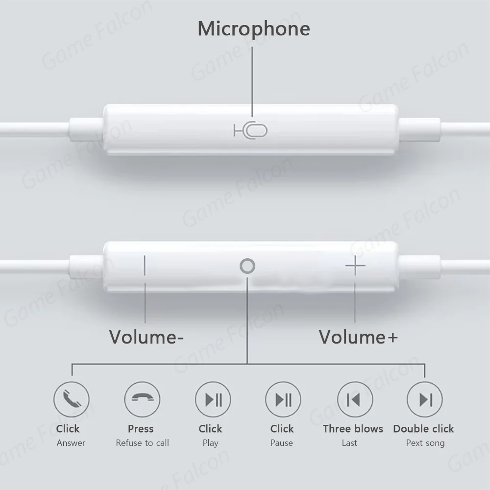 Per Apple iPhone 15 14 13 Pro auricolare cablato Bluetooth ad alta fedeltà Type-C 3.5mm adatto per Tablet Samsung Xiaomi ipad