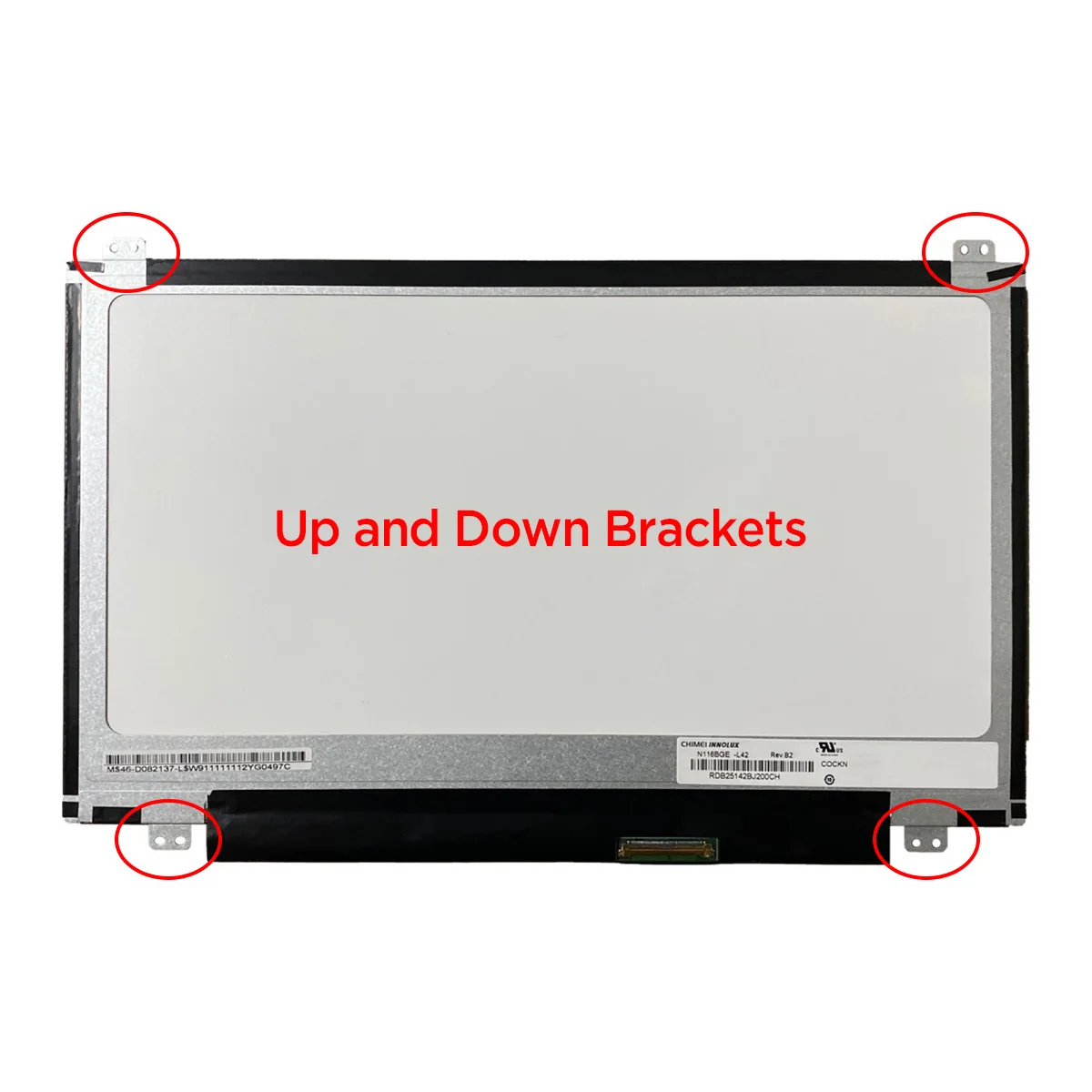 11.6 Laptop LCD Screen B116XTN04.0 B116XW03 V.2 N116BGE-L41 L42 For Acer Aspire V5 V5-131 V5-171 Display Replacement 40pin LVDS