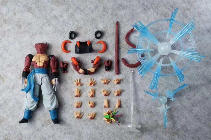 In Stock KAMIONE SSJ4 Gogeta Dragon Ball Super Saiyan 4 1/12 SHF