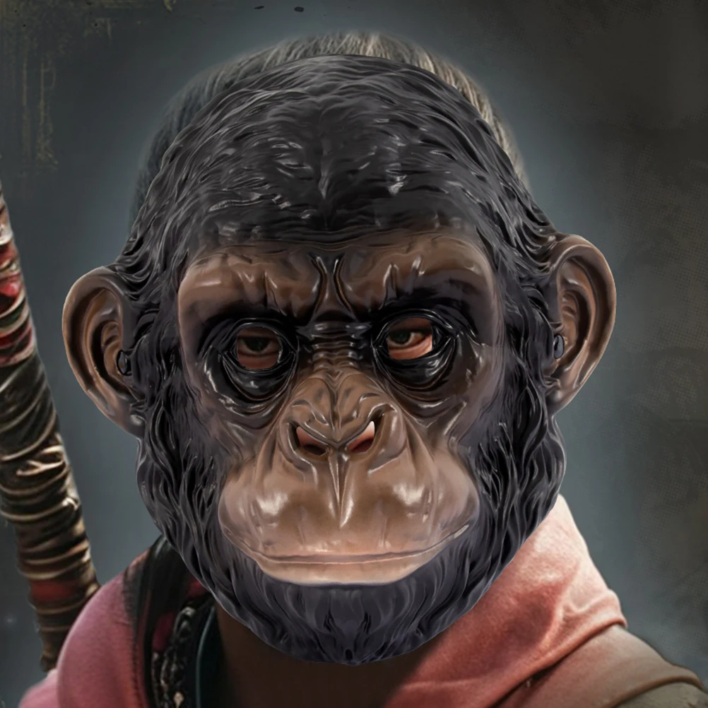 

Gorilla Mask Costume Prop Cosplay Animal Festival Dress up The Accessory Props Halloween