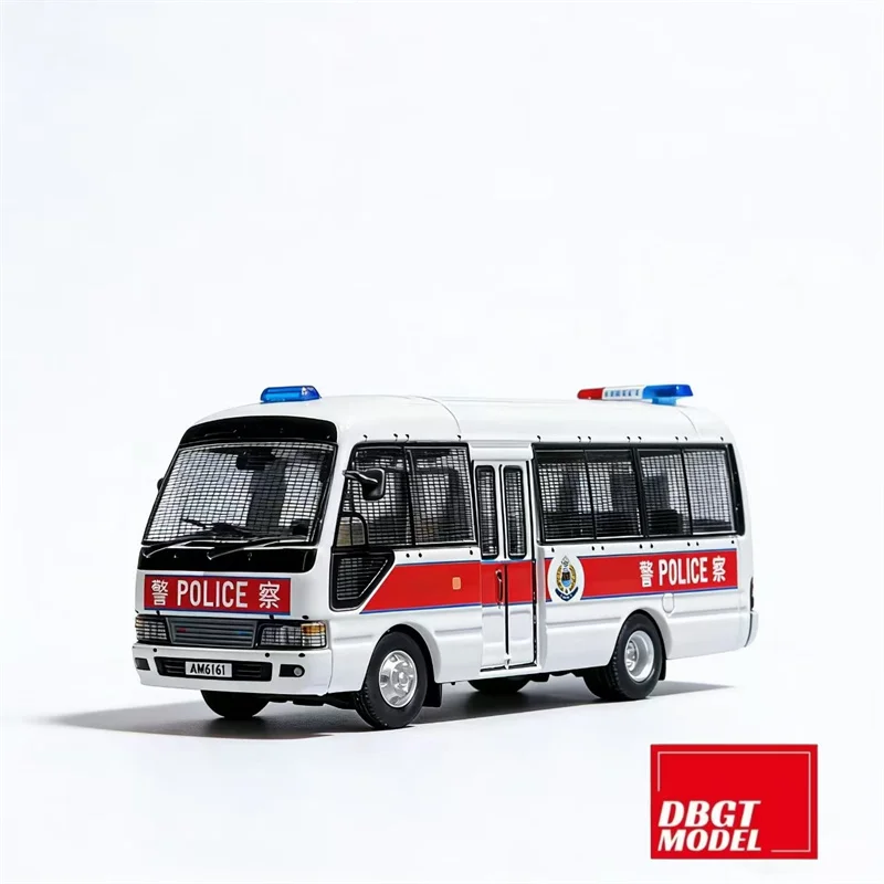 

(Предзаказ) Коллекционная модель полицейского автомобиля Coaster в масштабе 1:64, литая под давлением