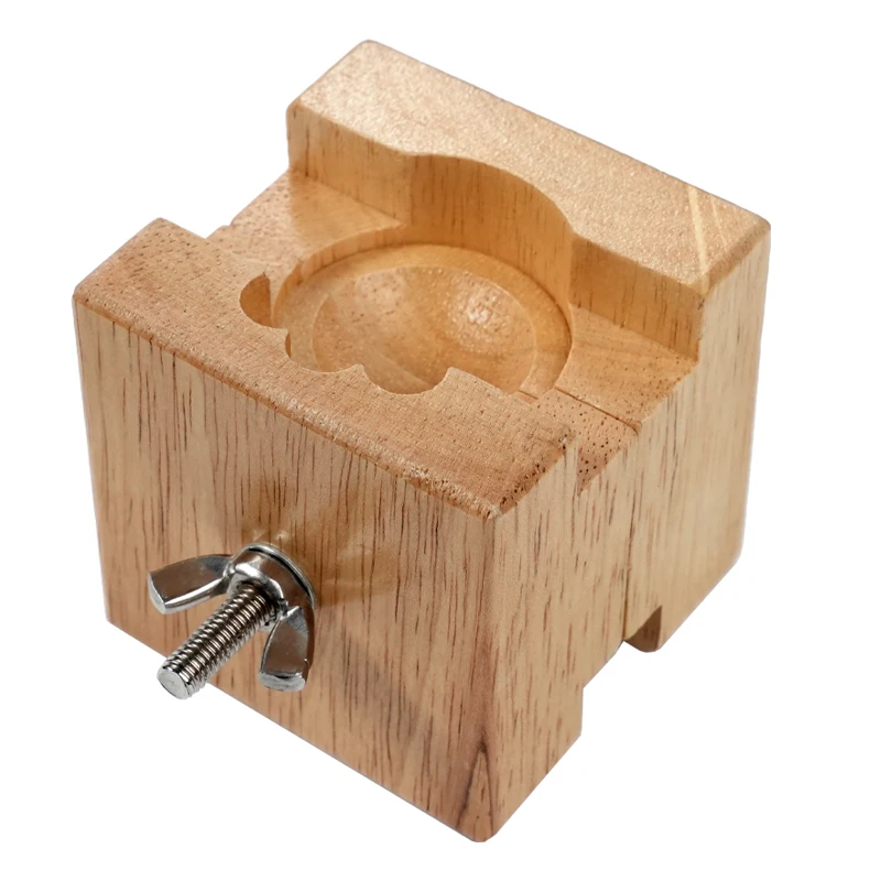 Регулируемая деревянная подставка для ремонта часов — профессиональный держатель циферблата и задней панели корпуса для прочной разборки