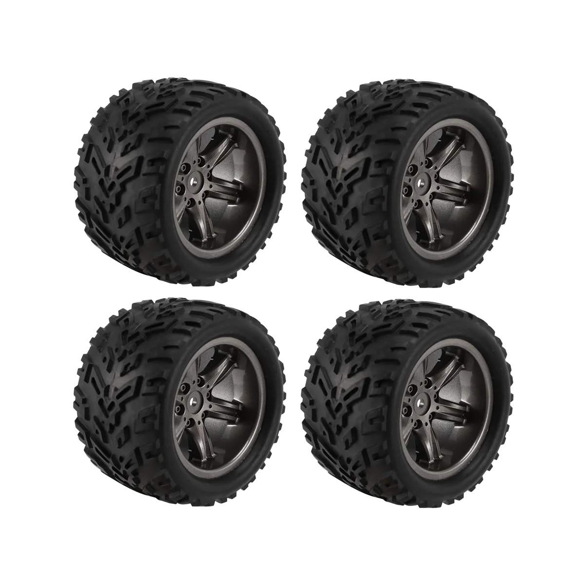 4Pcs Tires Tyre Wheel for XINLEHONG 9125 9116 X9115 X9116 GPTOYS S911 S912 1/12 RC Car Spare Parts Upgrade Accessories