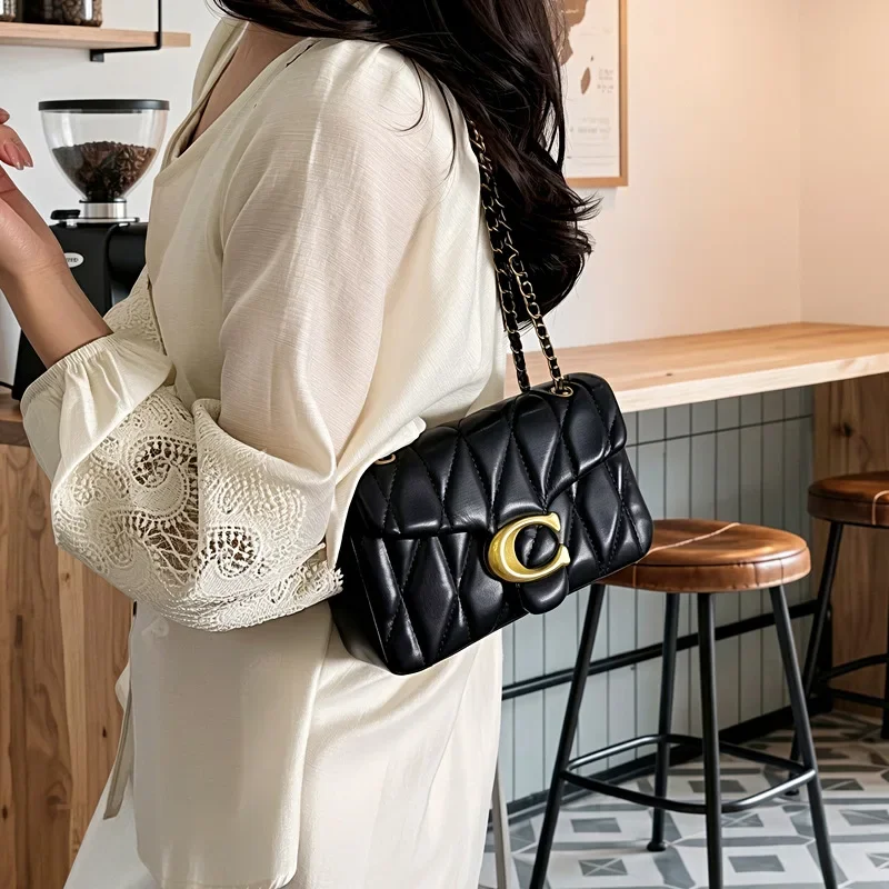 Luxury Women's Shoulder Bag Handmade Leather Crossbody Purse Ladies Tote Handbags Classic Designer Brand Stylish Gift