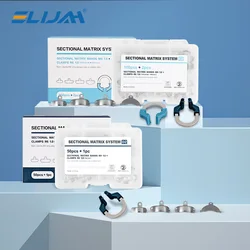 Dental Matrix Bands Clamp Sectional Contoured Matrix System Metal Matrices Nickel Titanium Clamping Ring Dentist Tools