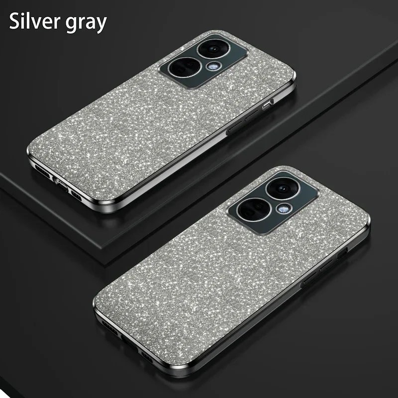 For OnePlus Nord N30 Case OnePlus Nord CE 3 Lite Phone Case 1+ CPH2515 Luxury Gradient Glitter Plating Silicone Back Cover Funda