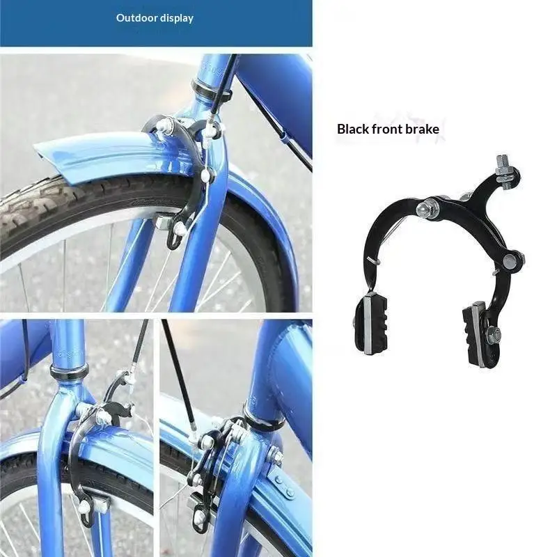 1 Stück C-förmige Rennrad-Sattelbremse, langlebig, leicht, präzise Vorderradbremse für Fahrrad-Upgrade-Zubehör – Detail 6