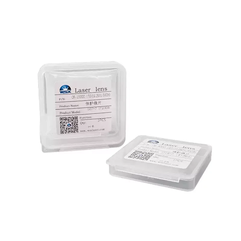 عدسة واقية ليزر 37*7 D37T7 15KW/20KW/30KW حماية Windows Lens لـ Raytools BM06K WSX NC63 OSPRI Precitec Bodor HAN'S #3