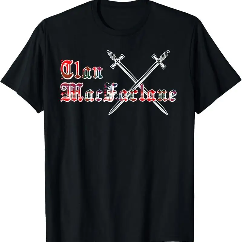 

Clan Macfarlane Surname Last Name Scottish Tartan T Shirt