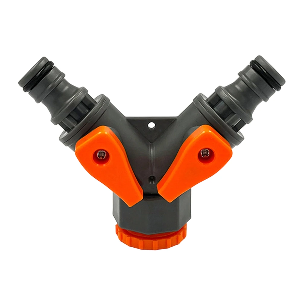 Garden Tap Adapter Y-Type Ball Valve For DIY Irrigation Projects Easy Maintenance DIY Irrigation Solutions Garden