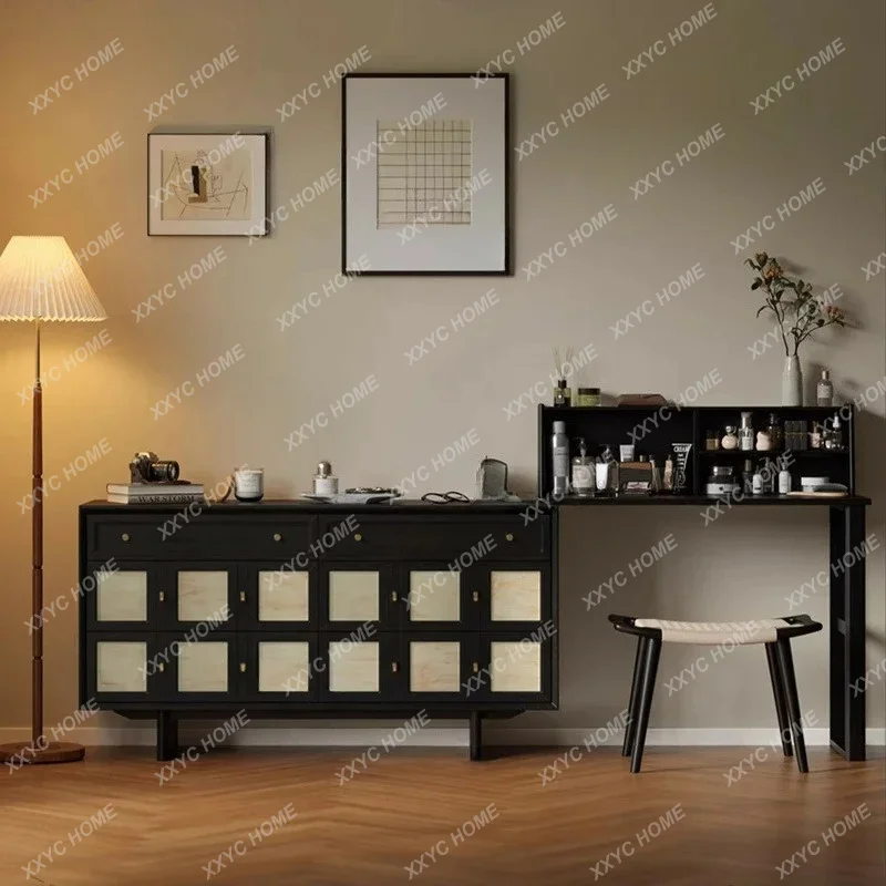 Antique Chest, Dresser Integrated Cabinet, Solid Wood Chest, Multi-layer Cabinet