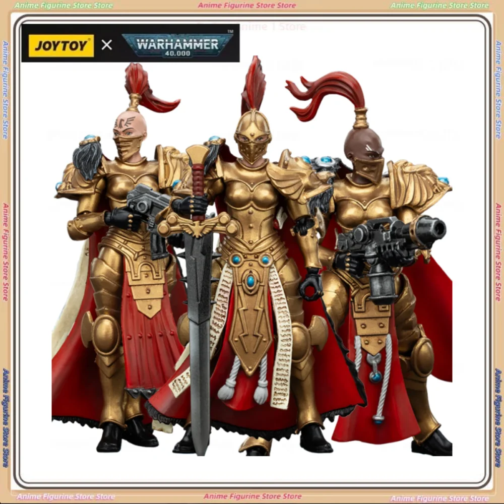 

[В НАЛИЧИИ] JOYTOY Warhammer40K Фигурка 1/18 Sisters of Silence White Falcons Vigilator Cadre Mistress Аниме Фигурки Игрушки