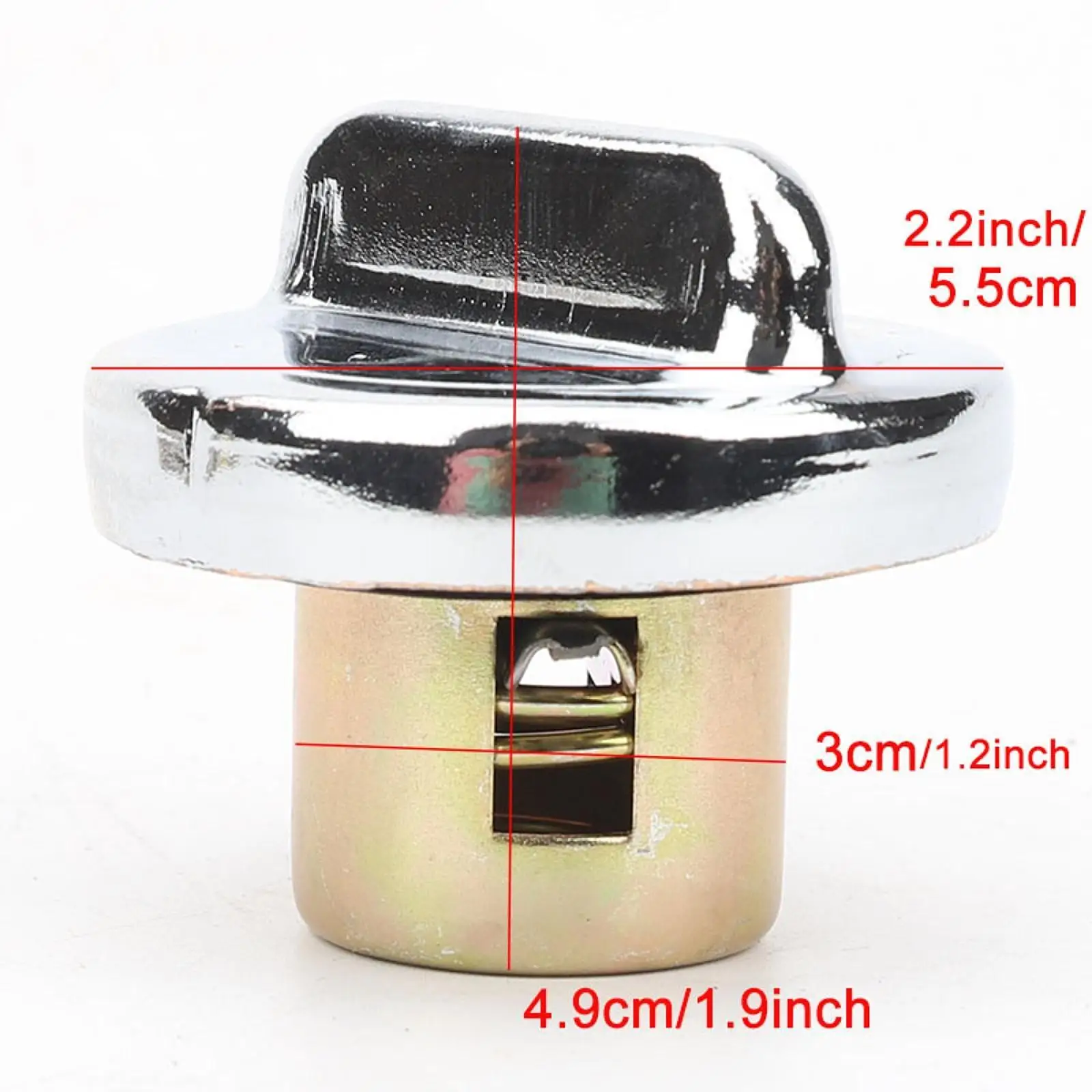 

Fuel Tank Cap Replace Parts Easy to Install Sturdy Auto for Gy6 150cc
