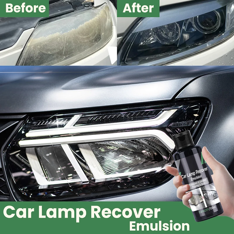 Car Headlight Restoration Polishing Kits Headlamp Scratch Remover Cleaning Paste Remove Oxidation Headlight Polish Liquid 2025 - Image 2