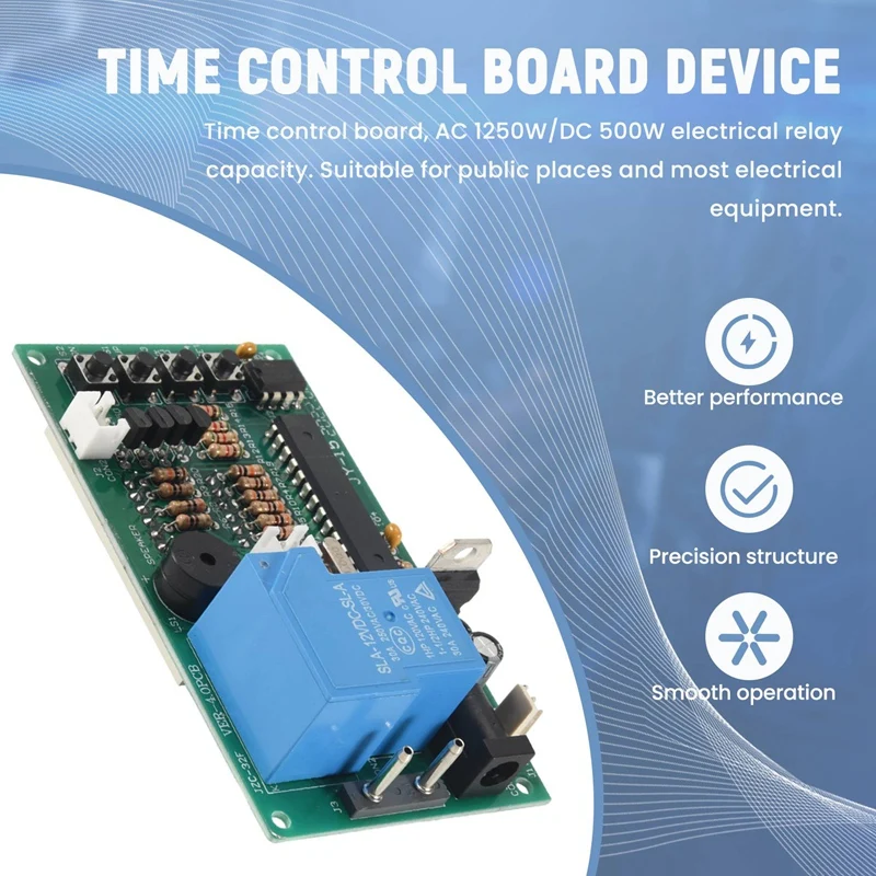 Jy-15A Timer Board Timer Controller Power Supply For Coin Opearted Water Pump Washing Machines Massage Chairs Chargers