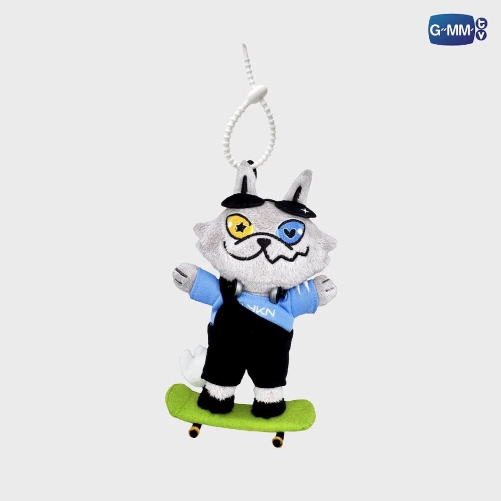 Pre-sale Official Thai Boyband LYKN Hong Tui William Lego & Nut Keychain 16.5cm