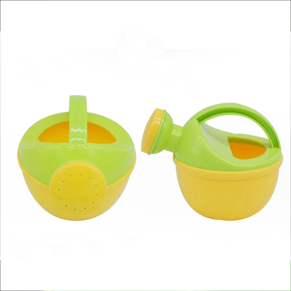 2 PCS Baby Watering Can Bath Toy Pot Toys for Toddlers Children’s Basket Bathtub