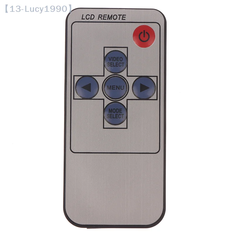 

Vehicle Wireless 6 Button Card Infrared Remote Control For 7/8/9/10.1 Inch TFT Car Monitor Remote Control Spare Remote Control