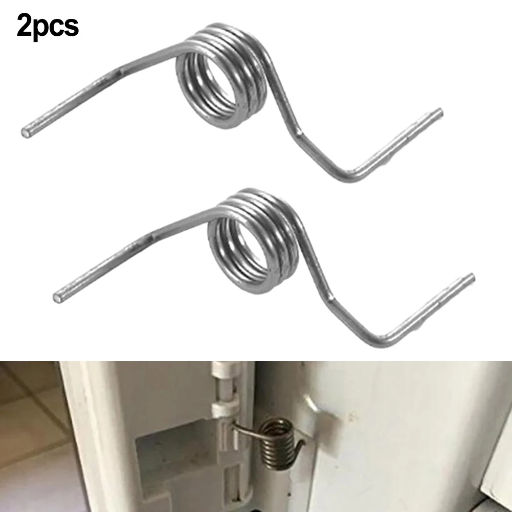 2Pcs Refrigerator Door Spring Metal For Samsung DA81-01345B Fridge French Hinge Springs Freezers Replacement Parts