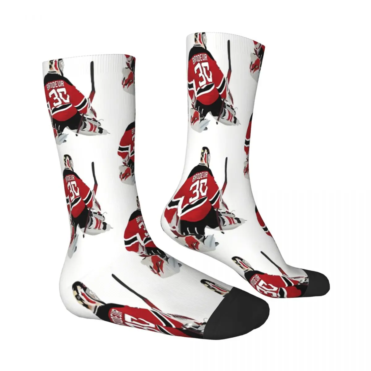 Martin Brodeur Socks Male Mens Women Autumn Stockings Polyester