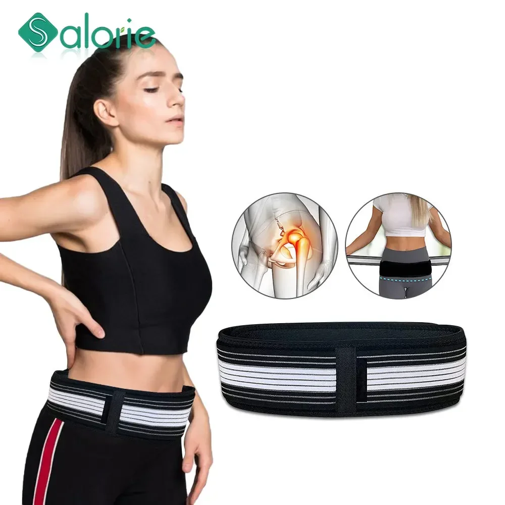 Lumbar Belt Pelvic Support for Hip Back Pain Relief,Neoprene Tailbone Protector Belt,Sacroiliac Joint Support for Women Men