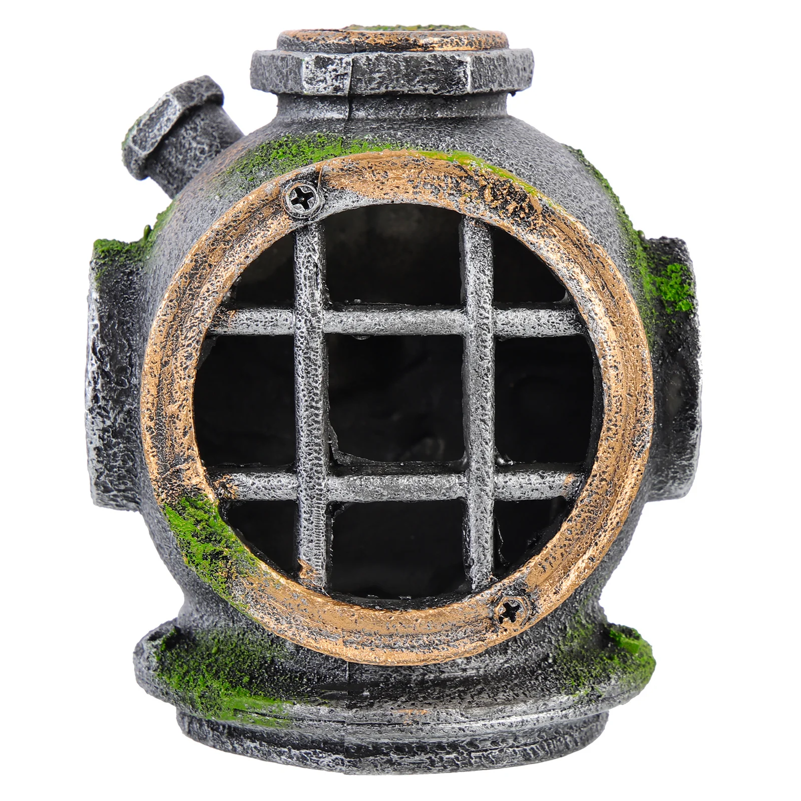 

Resin Aquarium Decor Fish Hideout Shrimp Shelter Underwater Adornment Tank Accessories No Fading Aquarium Decor