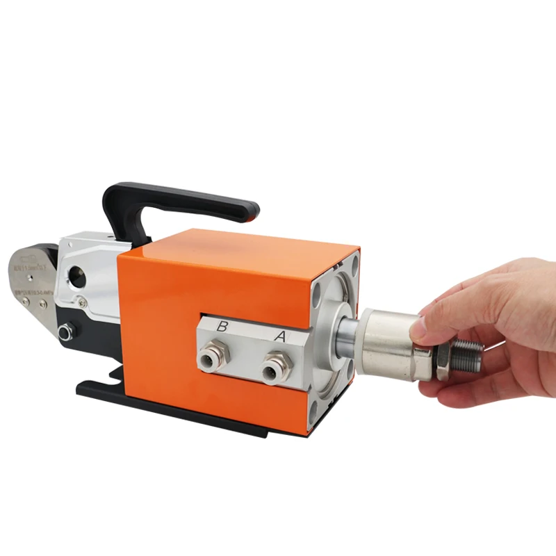AM6-6 six-force tubular terminal pneumatic terminal crimping machine, Range of Application: 0.08-6 mm