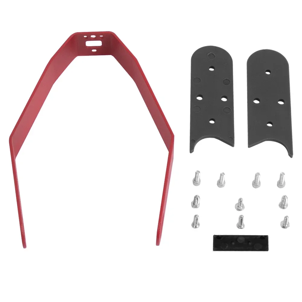 Rear Fender Support With Metal Bracket With Gap Cover Pad For Xiaomi M365 Pro Pro 2 Electric Scooter 8.5/10 Inch Tire Wheel Part