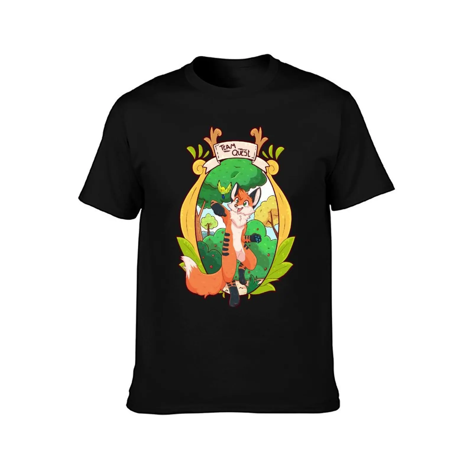 Team Quest T-Shirt Big and Tall Loose Fit T-Shirt
