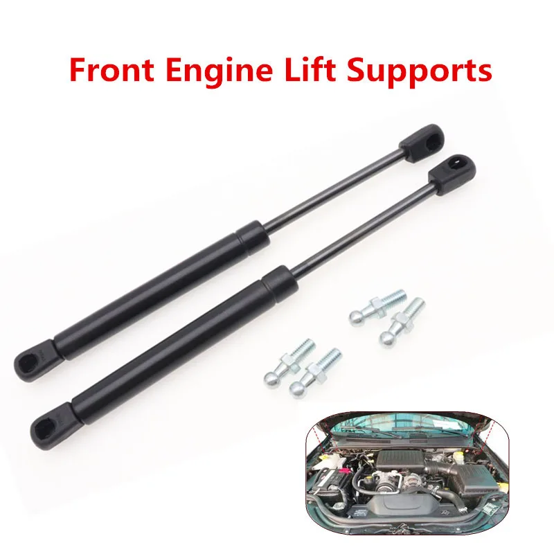 

For Jeep Grand Cherokee WJ WG 1999-2004 55136764AA 2x Car Front Engine Hood Lift Supports Rod Arm Gas Springs Shocks Strut Bars
