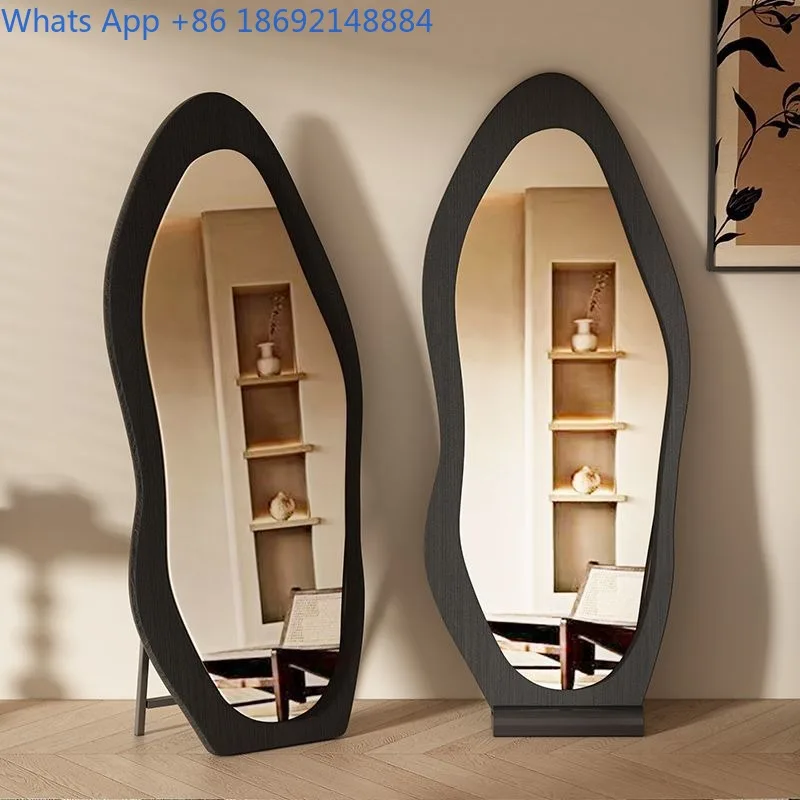 

Зеркало в винтажном стиле в полный рост Необычное напольное зеркало в стиле манго Домашнее зеркало нестандартной формы высокой четкости