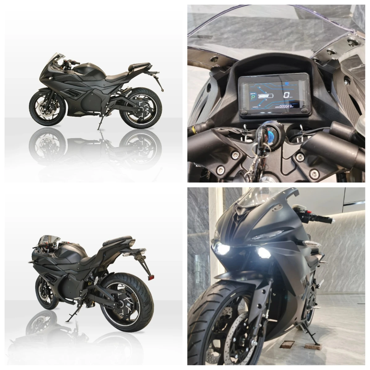 

LUYUAN Cheap Wuxi Handmade Large Power Cheap Price Electric Sports Bike Big Scooter Motorcycle