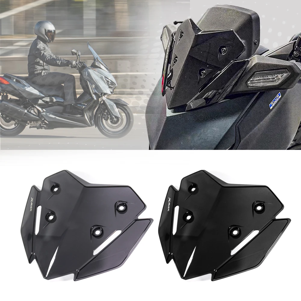 Sports Windshield For YAMAHA XMAX125 XMAX250 XMAX300 XMAX X MAX 125 250 300 (2023-) Motorcycle Accessories PC Deflector