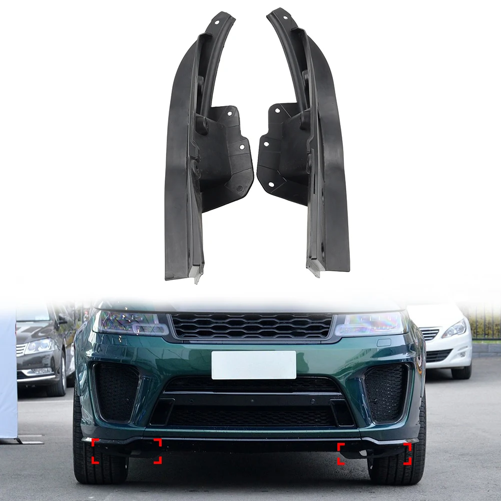 1PC Car Front Bumper Lower Air Deflector For Land Rover Range Rover Sport SVR 2014-2022