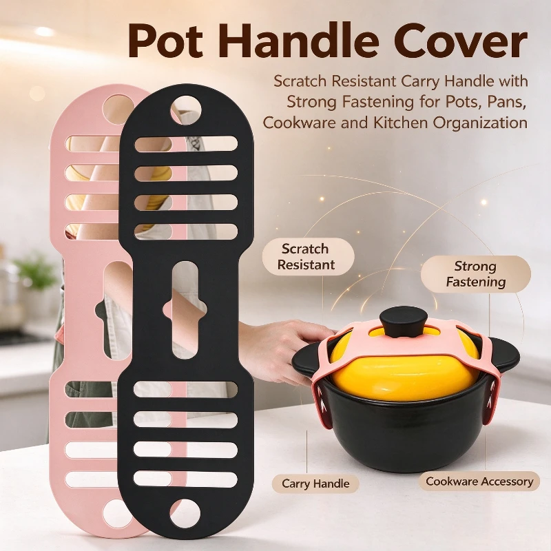 1PC Portable Handheld Pot Lid Holder Box Household Kitchen Gadget Pot Lid Fixing Rack Easy To Carry For Indoor And Outdoor Use