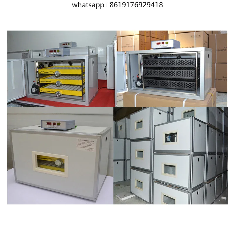 528 بيضة سعة كبيرة حاضنة بيض الدجاج تربية الدواجن حاضنة أوتوماتيكية للدجاج البيض